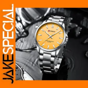 Luxury Stainless Steel Quartz Wrist Watch