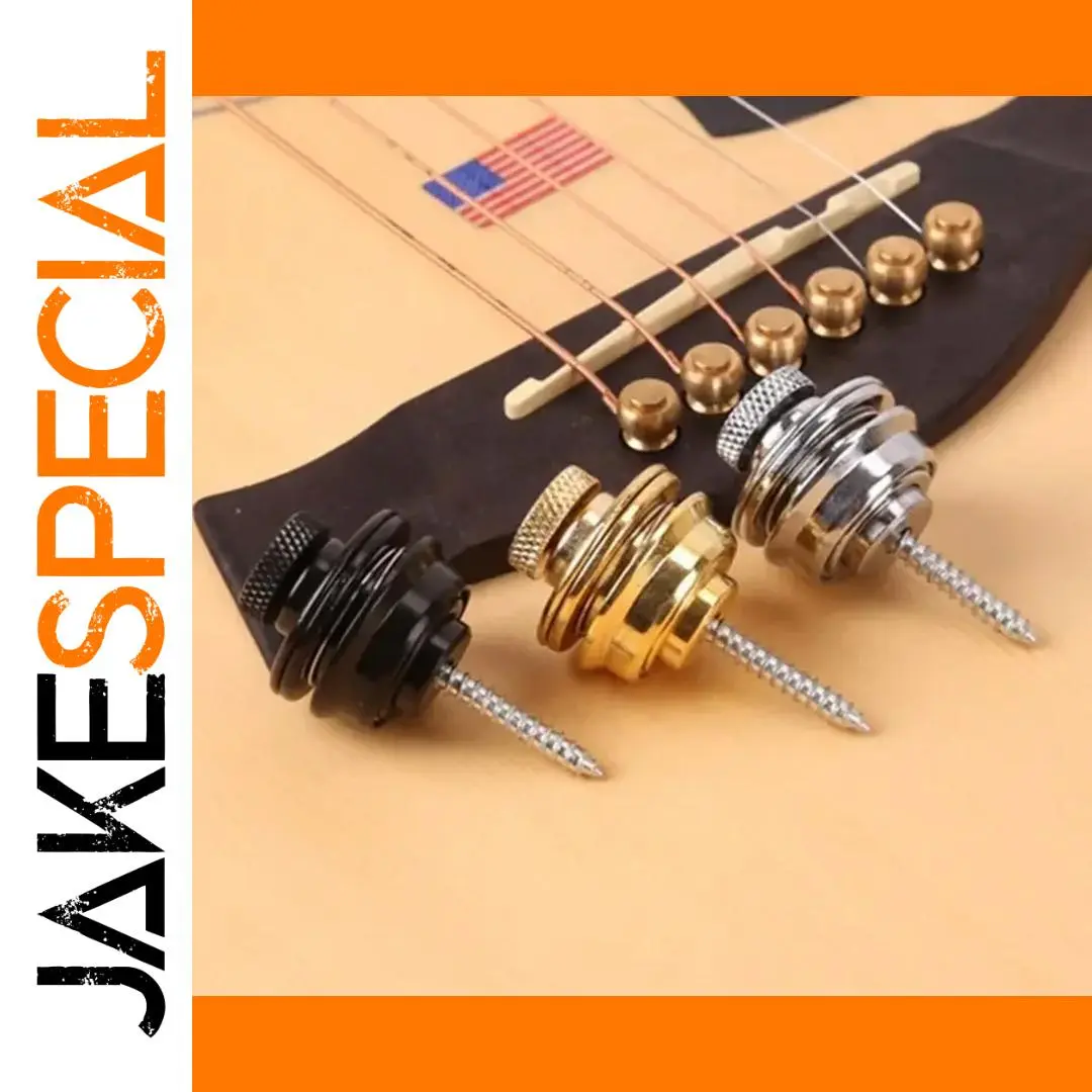 Metal Guitar Strap Lock for Guitar and Bass 1 Metal Guitar Strap Lock for Guitar and Bass