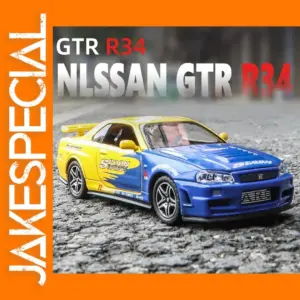 1:32 Nissan GTR R34 Diecast Sport Car Model