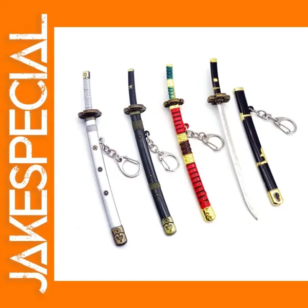 Anime Sword Keychain with Toolholder - 10PCS