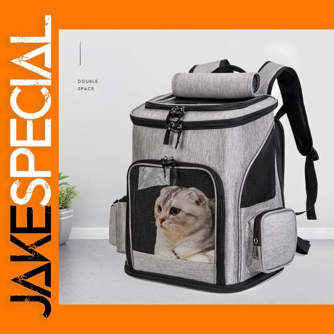 Expandable Cat Carrier Backpack for Travel 1 Expandable Cat Carrier Backpack for Travel