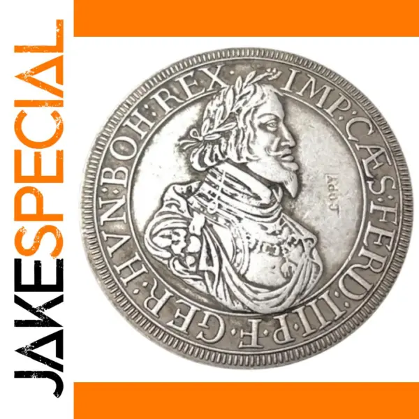 Augsburg Thaler Silver Plated Copy Coin 41mm