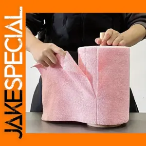 20 Rolls Microfiber Cleaning Cloths for Home