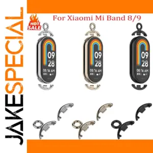 Metal Necklace Strap Pendant for Xiaomi Mi Band 8/9