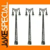 3pcs N Scale Lamp Posts with LEDs for Trains