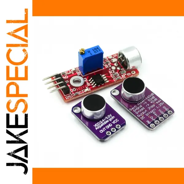 MAX9814 MAX4466 Amplifier Module for Microphones