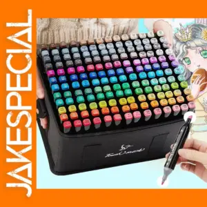 168 Colors Double-Headed Art Marker Set
