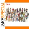 30pcs O Scale Painted Railway Figures Set