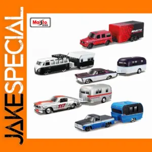 Maisto 1:64 Ford Mustang GT with Trailer