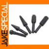 5pc Black Woodworking Rotary File Set