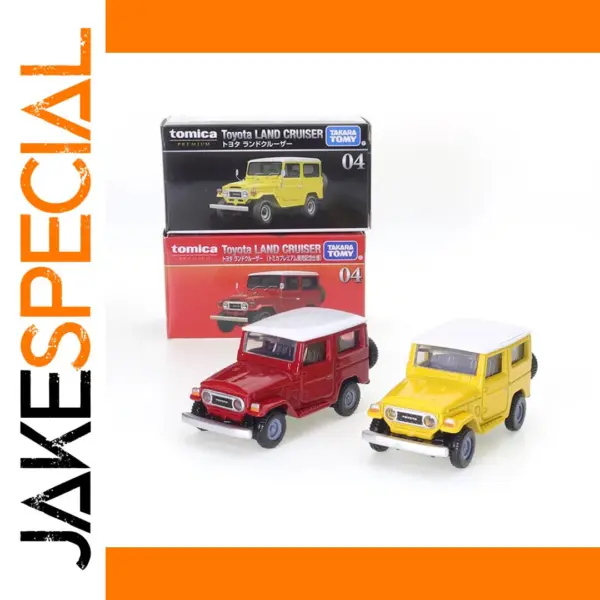 Toyota Land Cruiser Diecast Model Set by Tomica