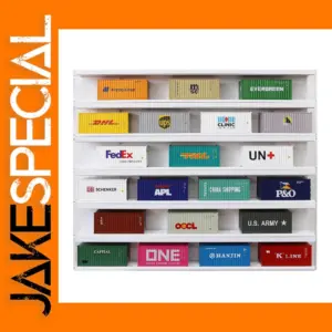 3 Pack O Scale 20ft Shipping Containers