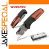 Folding Utility Knife with Extra Blades