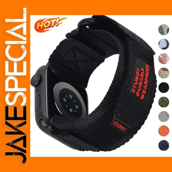 Tactical Nylon Strap for Apple Watch Ultra 2 49mm