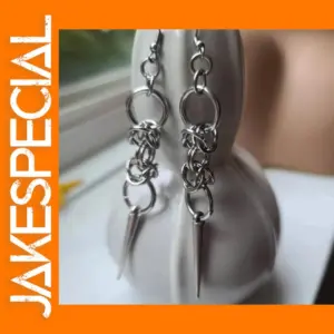 Punk Spike Drop Earrings for Fashion Lovers