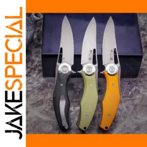 WPKOPYA D2 Steel Toucan Folding Knife