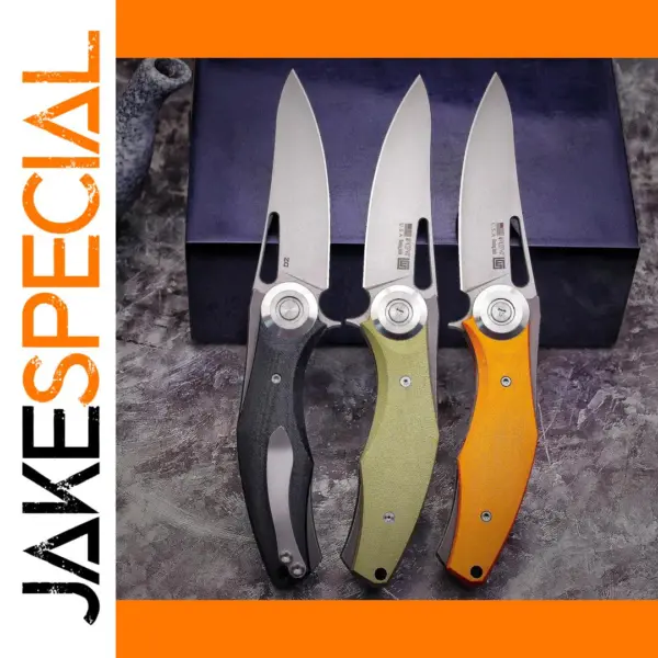 WPKOPYA D2 Steel Toucan Folding Knife
