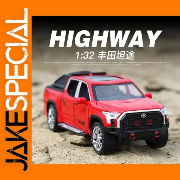 1:32 Toyota Tundra Metal Diecast Model Car