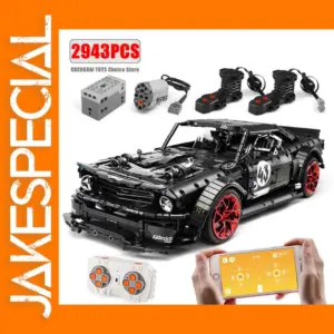 Remote Control Mustang Racing Car Building Blocks