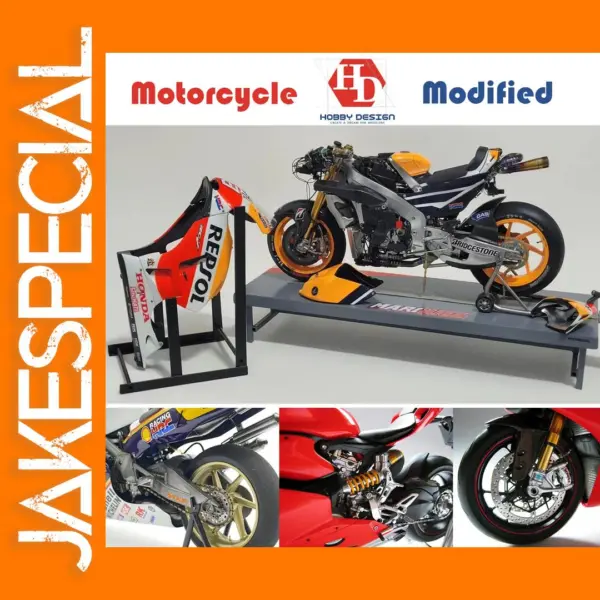 Hobby Design 1/12 Metal Motorcycle Upgrade Kit