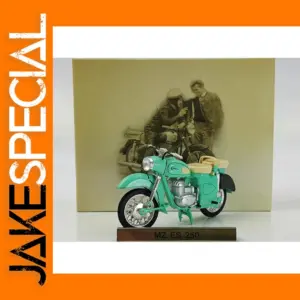 Atlas Diecast MZ ES 250 Green Motorcycle Model