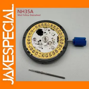 Modified NH35A Yellow Mechanical Movement 24 Jewels