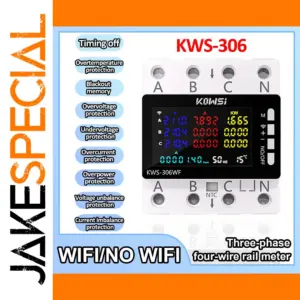 KWS-306 3-Phase Energy Meter with Color Display