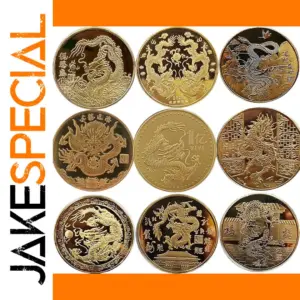 Chinese New Year 2024 Dragon Gold Coin Gift