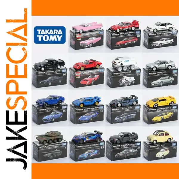 Tomica Premium Diecast Model Cars Set