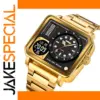 Men's Waterproof Sport Digital Analog Watch