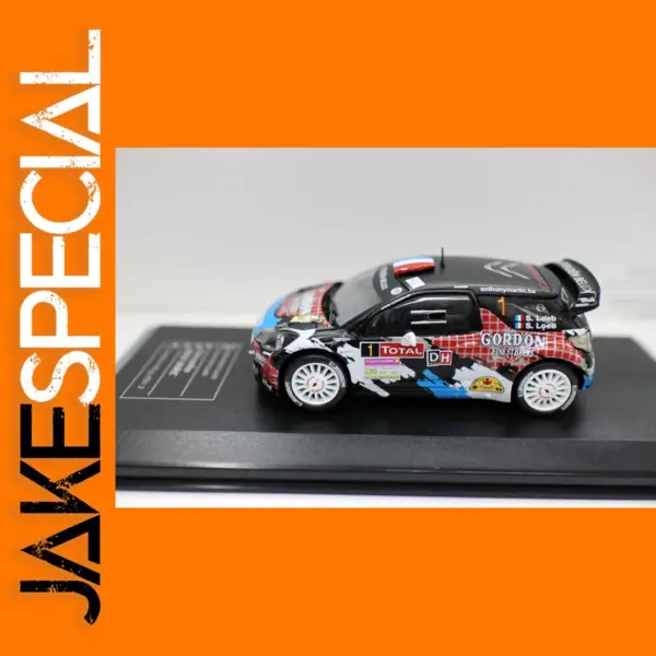 Diecast 1/43 Scale Citroen DS3 WRC Model