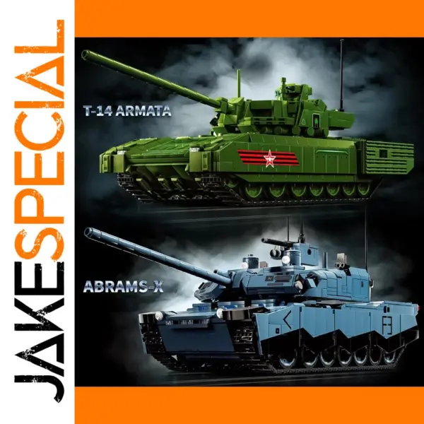 Russian T-14 Armata RC Building Blocks Set