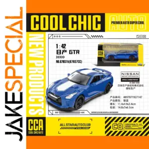 1:43 Scale Diecast Nissan GT-R Model Car