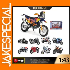 Bburago 1:18 KTM 450 Rally Diecast Model