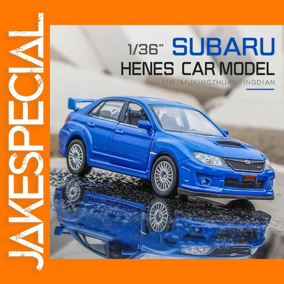 Subaru WRX STI 1:36 Diecast Car Model 1 Subaru WRX STI 1:36 Diecast Car Model