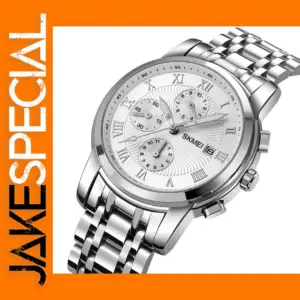 Men's Women's Stainless Steel Quartz Watch