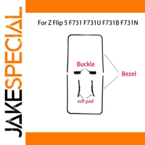 Samsung Galaxy Z Flip LCD Frame Bezel Case