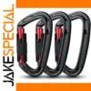 2pcs Durable 24KN Carabiner Clips for Outdoor