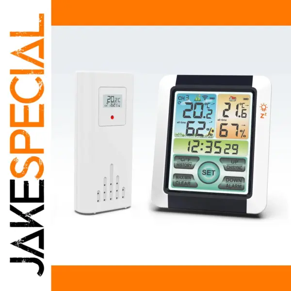 Wireless Digital Weather Station with Outdoor Sensor