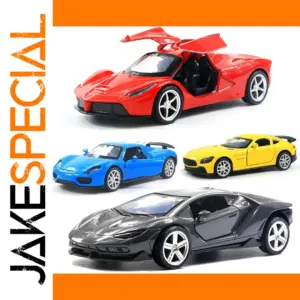1:36 Scale Metal Alloy Sports Car Model