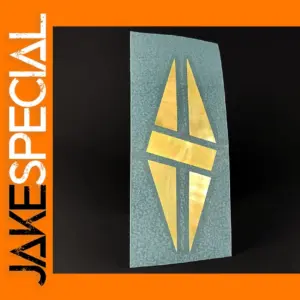 Gold Mother of Pearl Guitar Decal Sticker 0.1mm