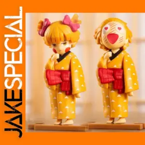 Demon Slayer Tanjirou and Zenitsu Action Figures