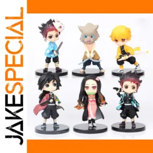 6pcs Demon Slayer Q Posket Figures Set