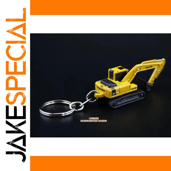 Komatsu PC210-8 KOBELCO Alloy Excavator Keychain
