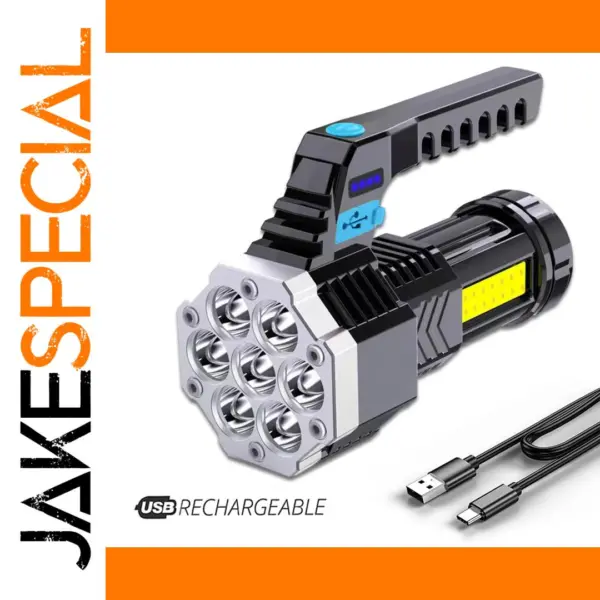 High Power Rechargeable LED Flashlight S-141