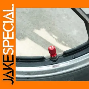 Kawasaki Motorcycle Valve Stem Caps Set