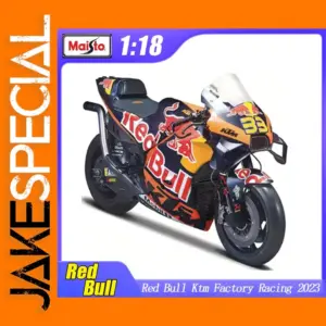 Maisto 1:18 Red Bull KTM Moto GP Model