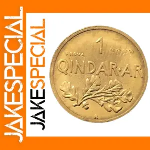 1935 Albania 1 Qindar Replica Coin