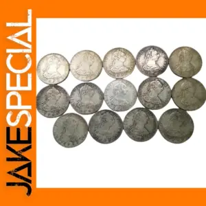 Bolivia 8 Reales Charles III Silver Plated Coin