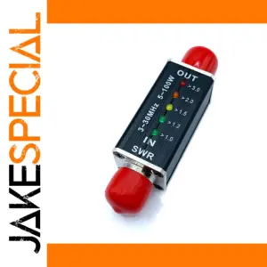 100W SWR Meter for 3-30MHz Shortwave Radio